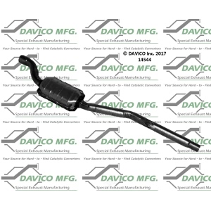 Davico Direct Fit Catalytic Converter and Pipe Assembly for Dodge W100 - 14544