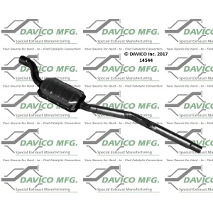 Davico Direct Fit Catalytic Converter and Pipe Assembly for Dodge W150 - 14544