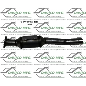 Davico Direct Fit Catalytic Converter for 2002 Audi A8 Quattro - 18028