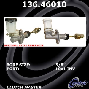 Centric Premium™ Clutch Master Cylinder for Mitsubishi - 136.46010