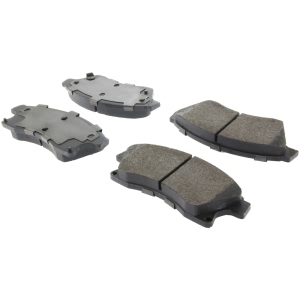 Centric Posi Quiet™ Semi-Metallic Brake Pads for 2017 Chevrolet Sonic - 104.15220