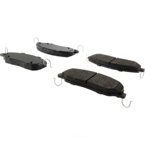 Centric Posi Quiet™ Extended Wear Semi-Metallic Front Disc Brake Pads for 2008 Ford Mustang - 106.10810