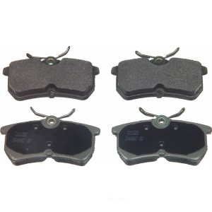 Wagner Thermoquiet Semi Metallic Rear Disc Brake Pads for 2001 Ford Focus - MX886
