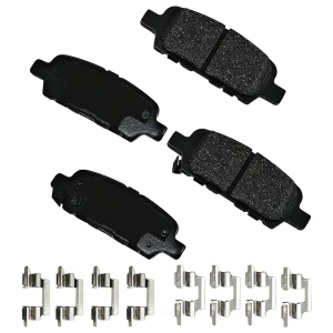 Akebono Performance™ Ultra-Premium Ceramic Rear Brake Pads for 2013 Nissan Altima - ASP905A