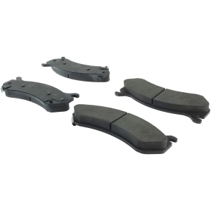 Centric Posi Quiet™ Semi-Metallic Brake Pads for 2007 GMC Sierra 2500 HD Classic - 104.07850