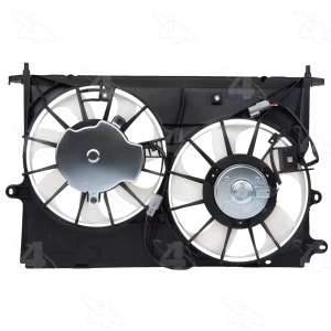 Four Seasons Dual Radiator And Condenser Fan Assembly for Toyota Corolla - 76224