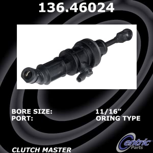 Centric Premium Clutch Master Cylinder for 2009 Mitsubishi Lancer - 136.46024