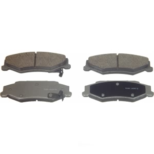 Wagner ThermoQuiet™ Semi-Metallic Front Disc Brake Pads for 2004 Cadillac XLR - MX732