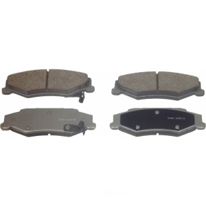 Wagner ThermoQuiet™ Semi-Metallic Front Disc Brake Pads for 2002 Chevrolet Corvette - MX732