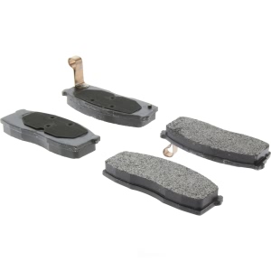 Centric Posi Quiet™ Semi-Metallic Front Disc Brake Pads for 1988 Nissan 200SX - 104.02740