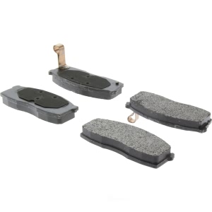 Centric Posi Quiet™ Semi-Metallic Front Disc Brake Pads for 1984 Nissan Maxima - 104.02740