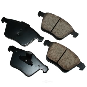 Akebono EURO™ Ultra-Premium Ceramic Front Disc Brake Pads for Volvo V60 - EUR1305