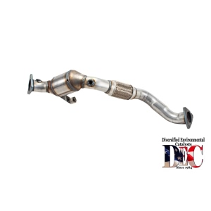 DEC Direct Fit Catalytic Converter and Pipe Assembly for Volkswagen Touareg - VW3474L