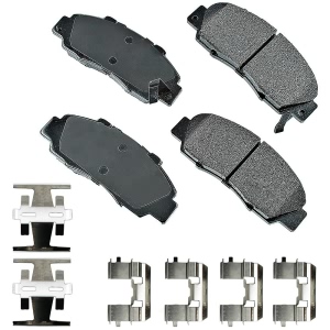 Akebono Performance™ Ultra-Premium Ceramic Front Brake Pads for Acura Vigor - ASP503A