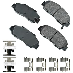 Akebono Performance™ Ultra-Premium Ceramic Front Brake Pads for 1998 Honda Odyssey - ASP503A