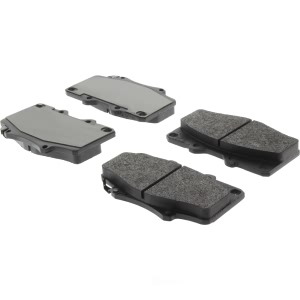 Centric Posi Quiet™ Semi-Metallic Front Disc Brake Pads for 1990 Toyota Land Cruiser - 104.05021