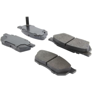 Centric Posi Quiet™ Semi-Metallic Front Disc Brake Pads for 1986 Honda Civic - 104.02560