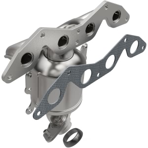 MagnaFlow Stainless Steel Exhaust Manifold with Integrated Catalytic Converter for 2005 Honda Civic - 452030