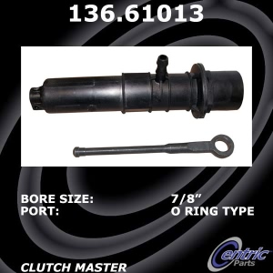 Centric Premium™ Clutch Master Cylinder for 1994 Mercury Cougar - 136.61013