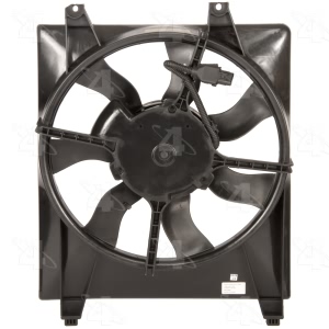 Four Seasons A C Condenser Fan Assembly for 2009 Hyundai Santa Fe - 76031