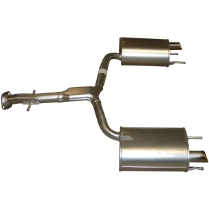 Bosal Rear Exhaust Muffler for Lexus IS350 - 284-507