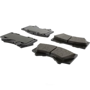 Centric Posi Quiet™ Extended Wear Semi-Metallic Front Disc Brake Pads for Toyota Land Cruiser - 106.13030