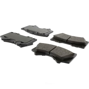 Centric Posi Quiet™ Extended Wear Semi-Metallic Front Disc Brake Pads for 2009 Toyota Land Cruiser - 106.13030