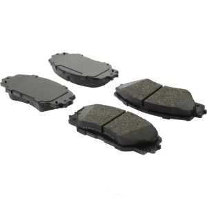 Centric Posi Quiet™ Extended Wear Semi-Metallic Front Disc Brake Pads for 2013 Toyota RAV4 - 106.12100