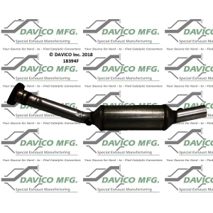 Davico Direct Fit Catalytic Converter and Pipe Assembly for 2006 Scion xB - 18394F