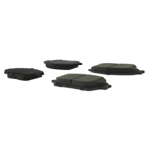 Centric Posi Quiet™ Extended Wear Semi-Metallic Front Disc Brake Pads for Toyota Camry - 106.09060