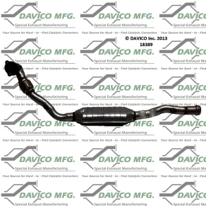 Davico Direct Fit Catalytic Converter and Pipe Assembly for Volvo 850 - 18389