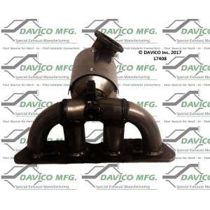 Davico Exhaust Manifold with Integrated Catalytic Converter for 2011 Hyundai Elantra - 17408