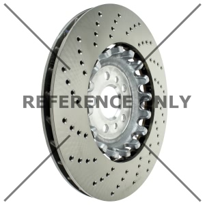 Centric Premium™ OE Style Drilled Brake Rotor for 2018 BMW M5 - 128.34193
