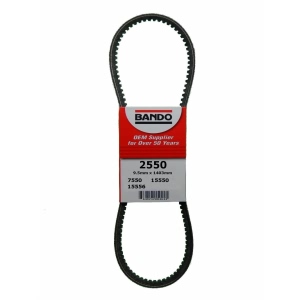 BANDO Precision Engineered Power Flex V-Belt for 1990 GMC V1500 Suburban - 2550