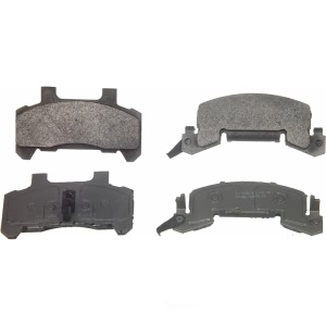 Wagner ThermoQuiet™ Semi-Metallic Front Disc Brake Pads for 1989 Pontiac Grand Am - MX289