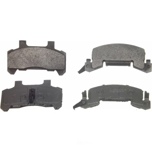 Wagner ThermoQuiet™ Semi-Metallic Front Disc Brake Pads for 1985 Pontiac J2000 Sunbird - MX289