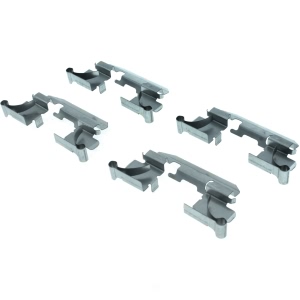 Centric Premium™ Semi-Metallic Brake Pads With Shims And Hardware for 2008 Honda Odyssey - 300.10890