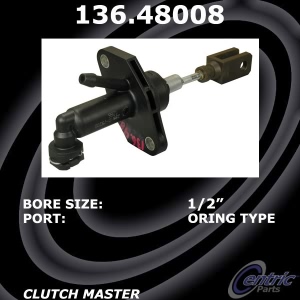 Centric Premium Clutch Master Cylinder for Suzuki SX4 - 136.48008