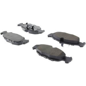 Centric Premium™ Semi-Metallic Brake Pads With Shims And Hardware for Jaguar XJS - 300.06880