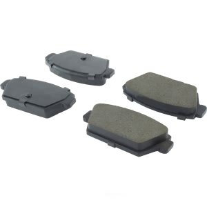 Centric Premium Ceramic Rear Disc Brake Pads for 1991 Plymouth Laser - 301.03290