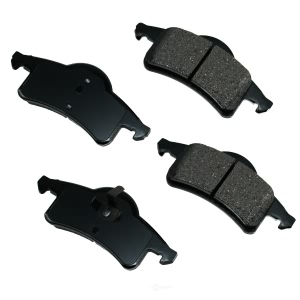 Akebono Pro-ACT™ Ultra-Premium Ceramic Rear Disc Brake Pads for 2004 Jeep Grand Cherokee - ACT791