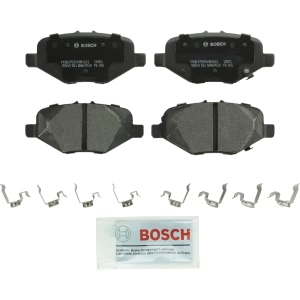 Bosch QuietCast™ Premium Organic Rear Disc Brake Pads for 2014 Ford Police Interceptor Sedan - BP1612