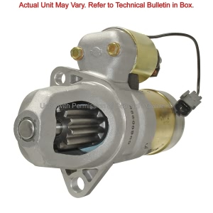 Quality-Built Starter Remanufactured for Nissan Murano - 17779