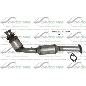 Davico Direct Fit Catalytic Converter and Pipe Assembly for 1999 Ford Crown Victoria - 14531