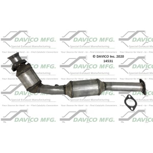 Davico Direct Fit Catalytic Converter and Pipe Assembly for 1995 Lincoln Town Car - 14531