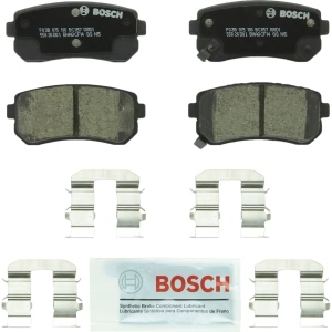 Bosch QuietCast™ Premium Ceramic Rear Disc Brake Pads for 2006 Hyundai Accent - BC1157