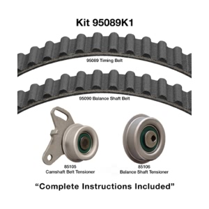 Dayco Timing Belt Kit for Mitsubishi Cordia - 95089K1