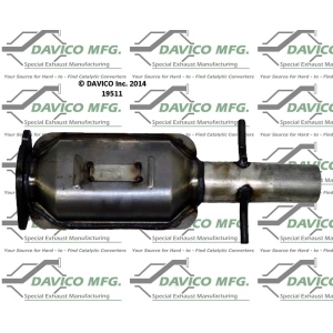 Davico Direct Fit Catalytic Converter for 2008 Saturn Aura - 19511
