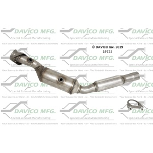 Davico Direct Fit Catalytic Converter and Pipe Assembly for 2011 Ford Mustang - 19725