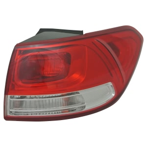 TYC Passenger Side Outer Replacement Tail Light for Kia - 11-6779-00-9